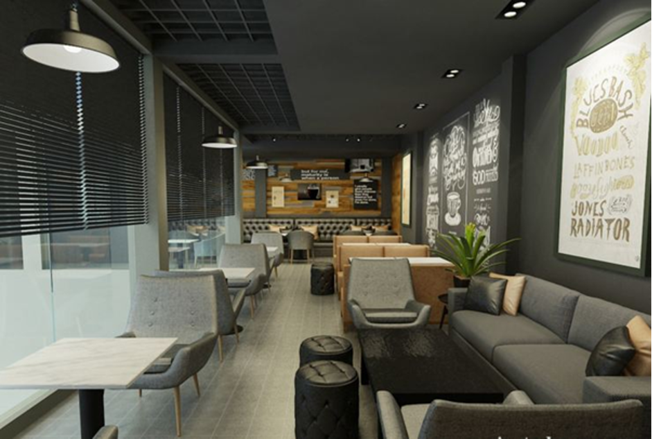 màu sơn quán cafe đẹp hình 4
