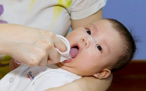 Lưu ý cách chăm sóc răng miệng cho bé ở 6 tháng đầu đời