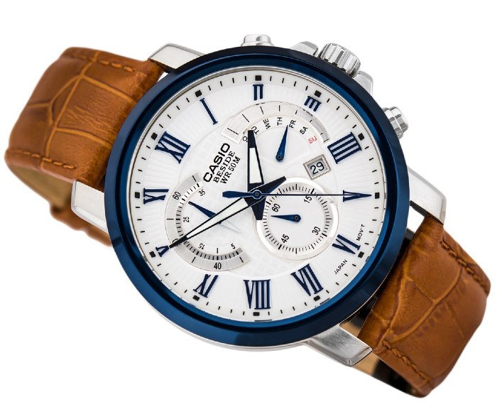 Casio dây da nam Beside - Một trong những dòng đồng hồ bền bỉ nhất đến từ Nhật Bản.