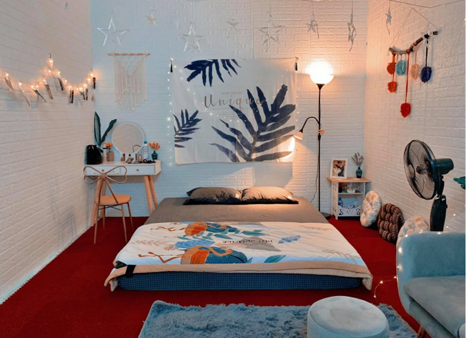 thiết kế phòng ngủ phong cách homestay hình 3