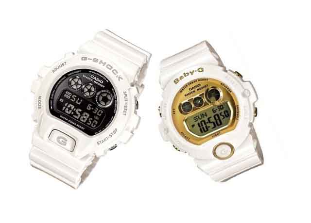 DW-6900NB-7 và BG-6901-7 - Đồng hồ cặp đẹp cho giới trẻ.