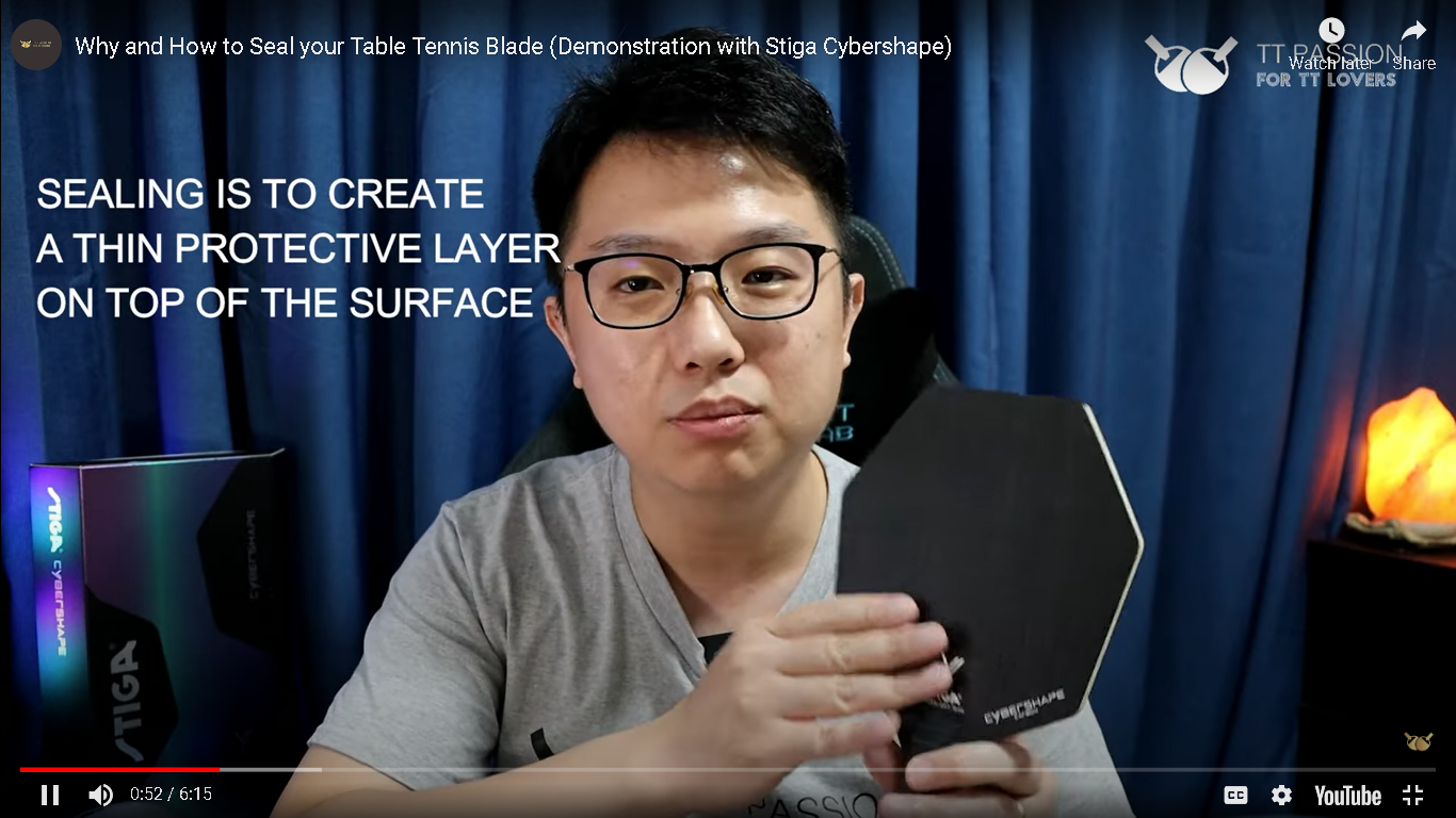 How to Seal Your Table Tennis Blade How to Seal Your Table Tennis Blade