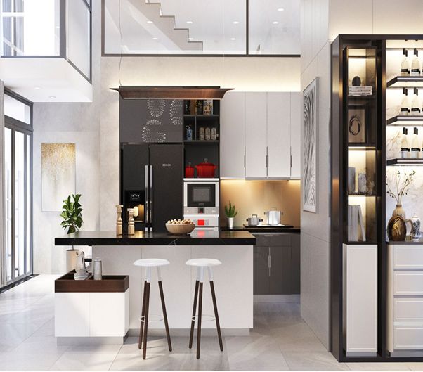 ​​thiết kế nội thất phòng bếp hình 1