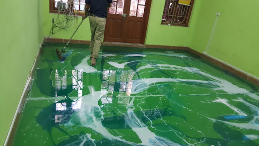 Sơn Epoxy chống thấm có giá trị thẩm mỹ cao