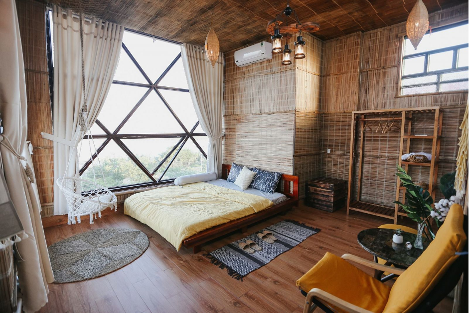 thiết kế phòng ngủ phong cách homestay hình 9