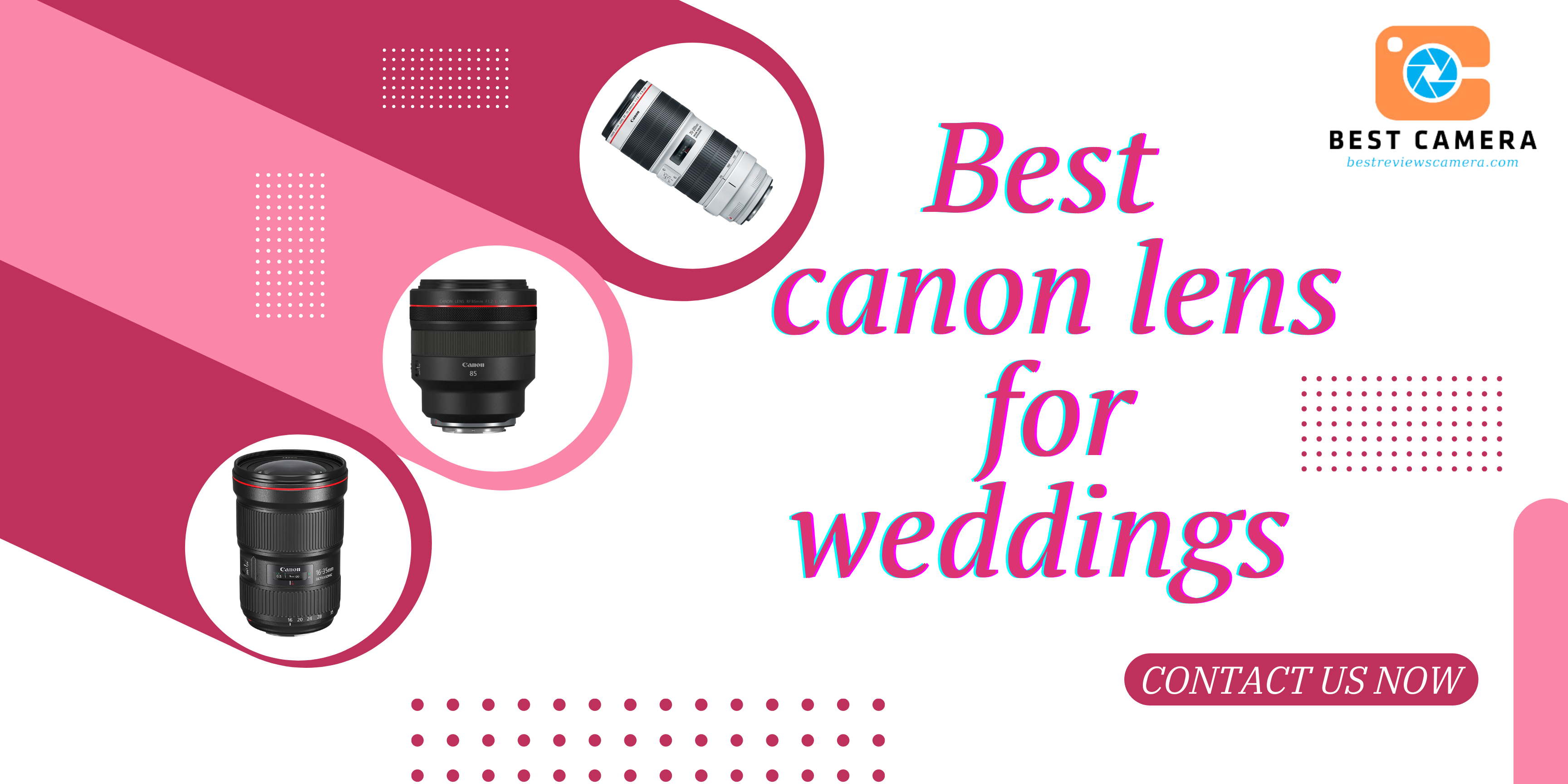 Top 10 best canon lenses for weddings: Which one is for you?