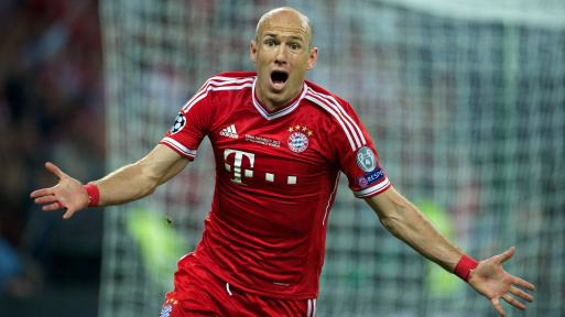 Cầu thủ người Hà Lan Arjen Robben