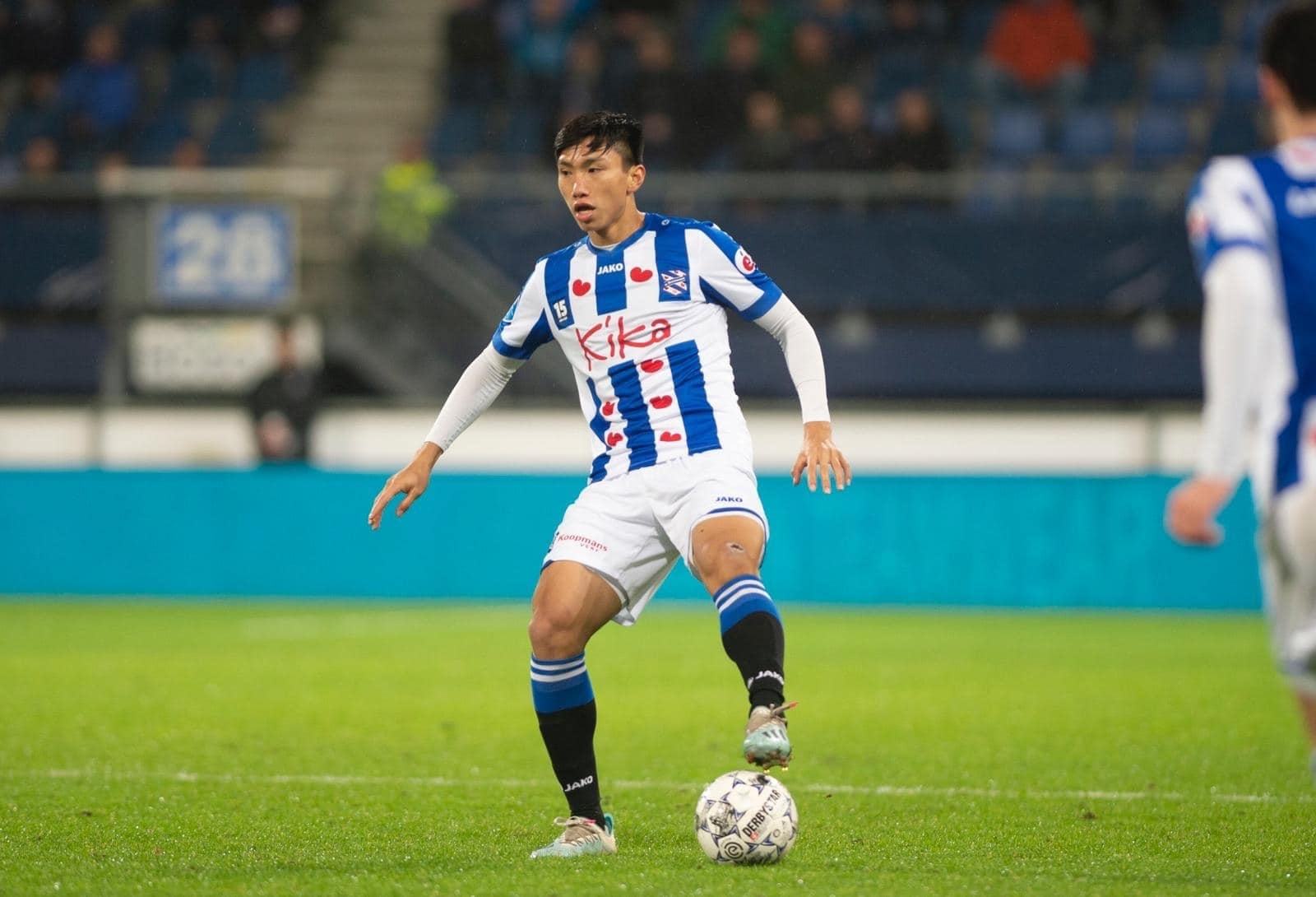 Phong độ thi đấu của Văn Hậu tại CLB Heerenveen, Hà Lan