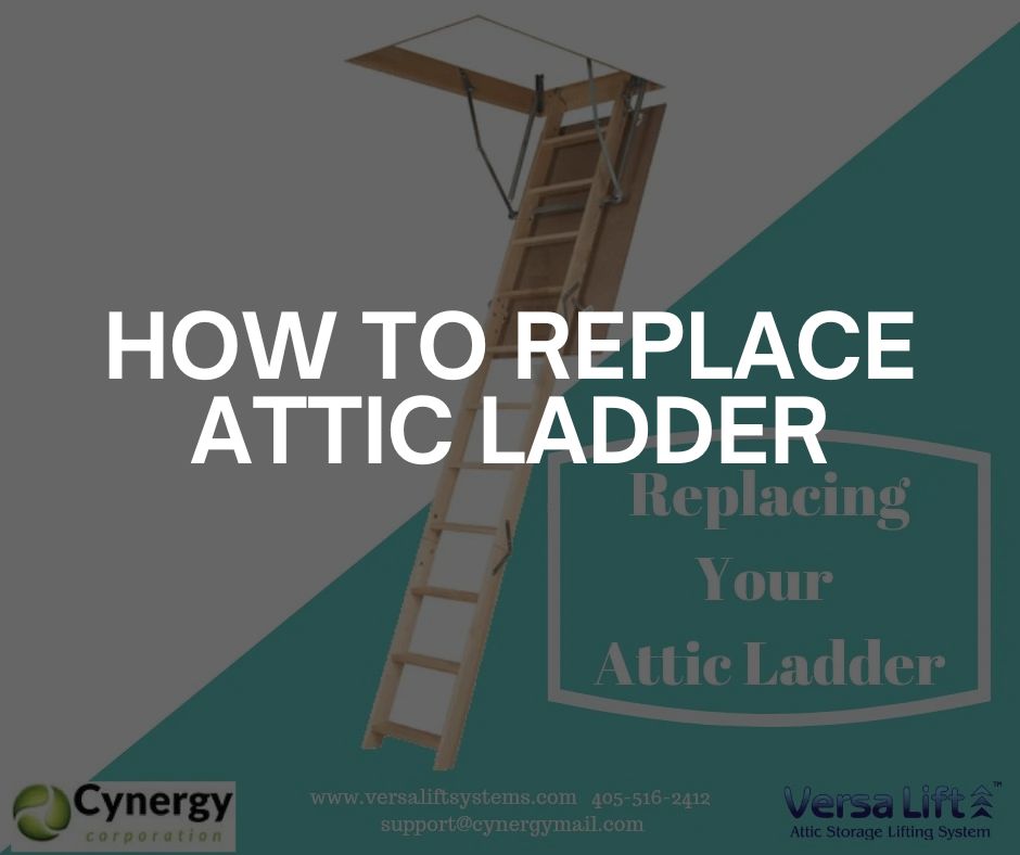 how to replace attic ladder how to replace attic ladder