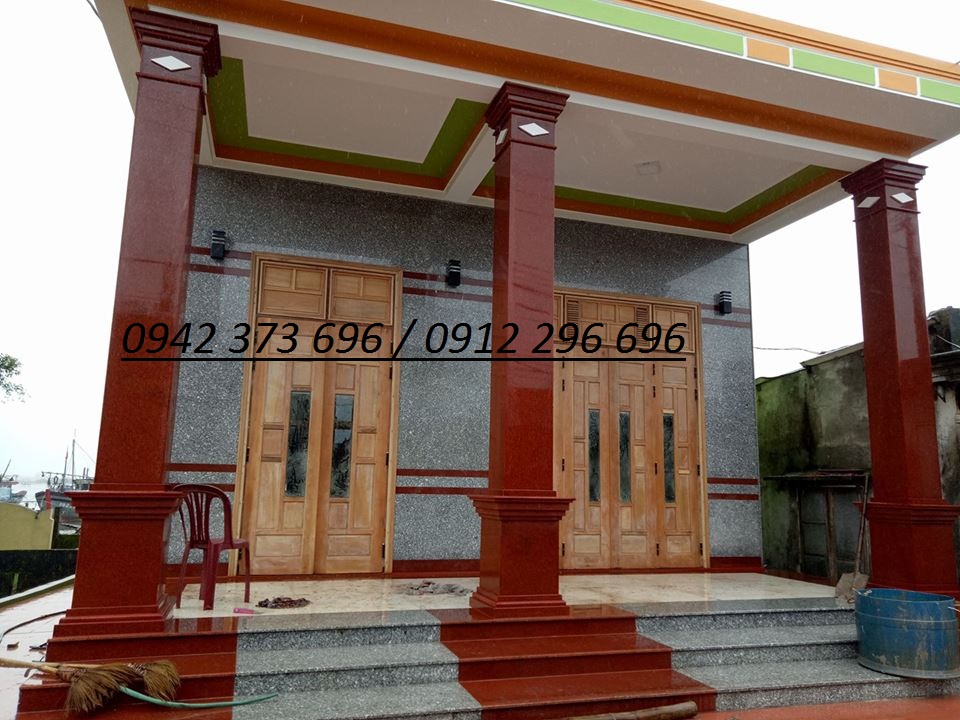 Mặt tiền nhà ốp đá tự nhiên