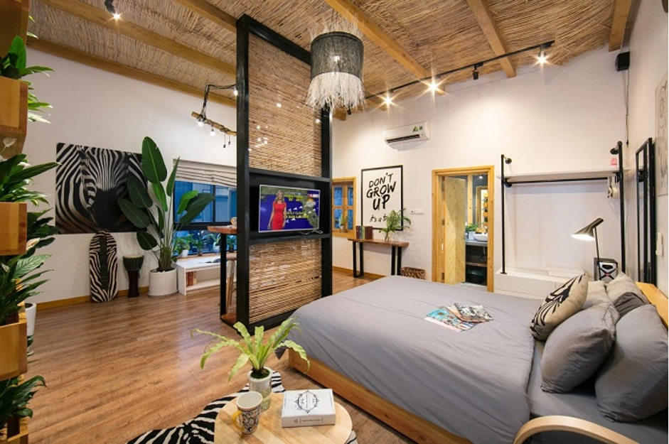 thiết kế phòng ngủ phong cách homestay hình 6