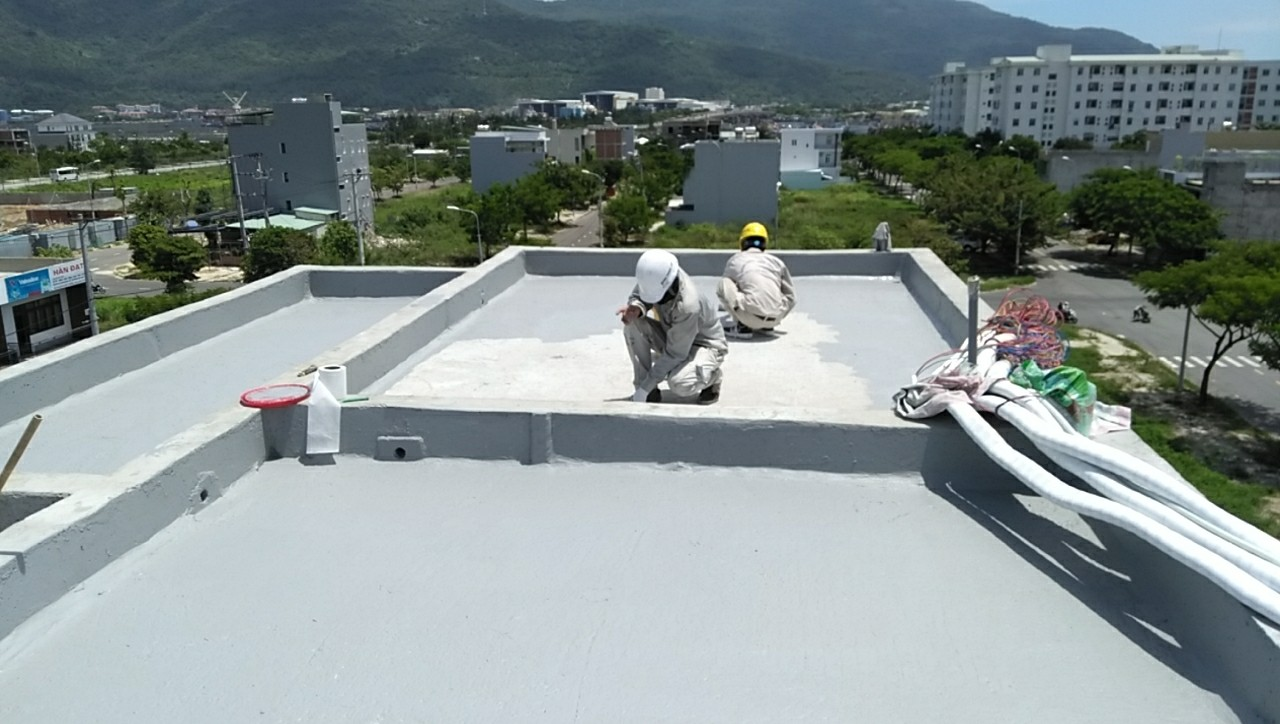 thi công chống thấm trong trường học hình 5