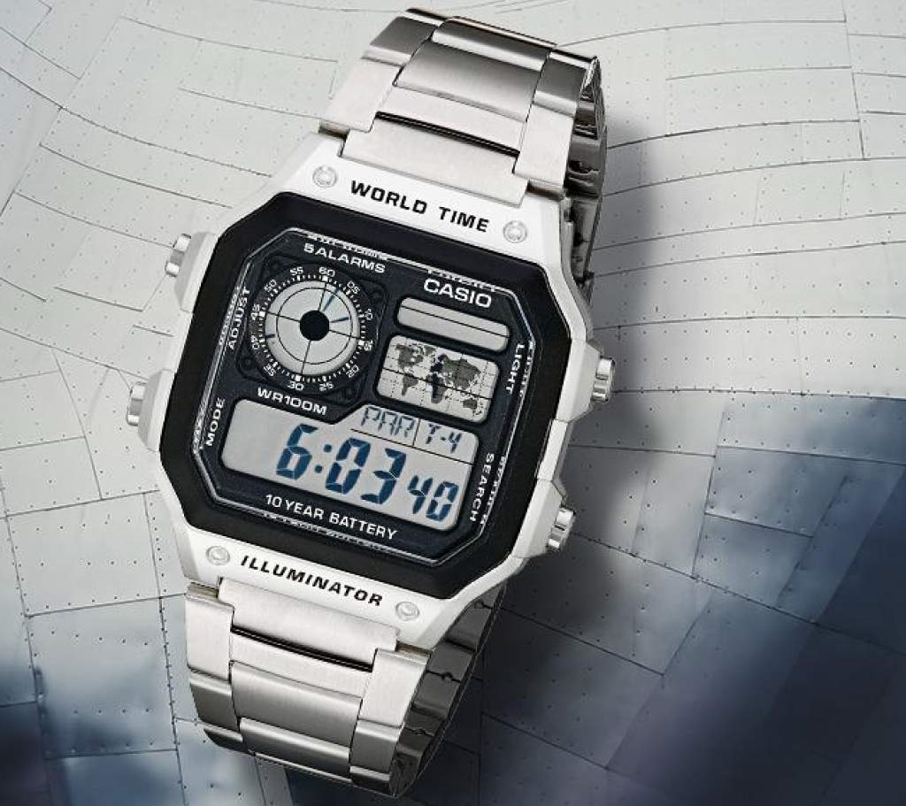 Đồng hồ Casio Quartz là đồng hồ thạch anh chạy bằng pin