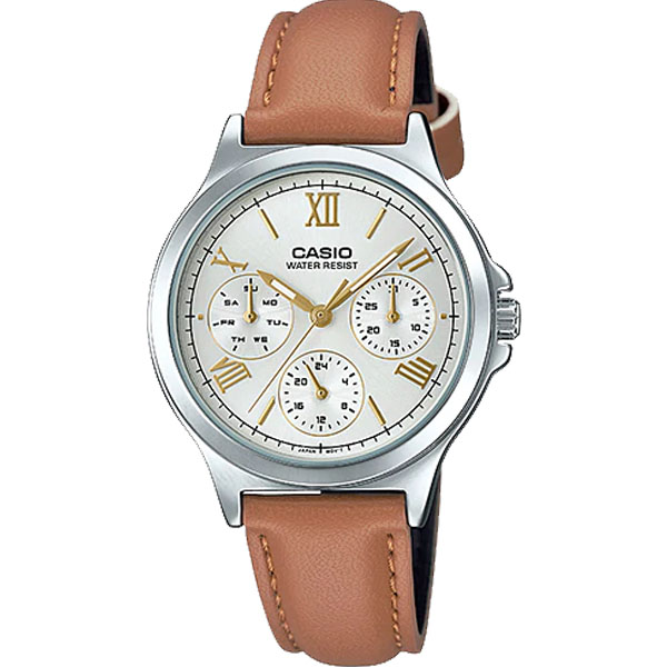 Đồng hồ Casio nữ mặt tròn có nét đẹp vừa cổ điển, vừa hiện đại