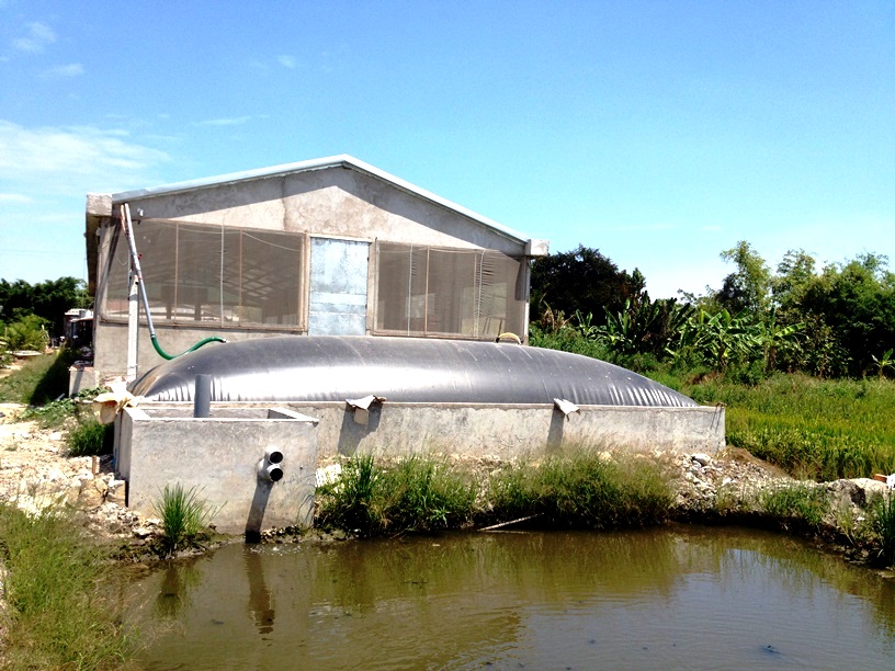Biogas góp phần làm môi trường xanh sạch đẹp
