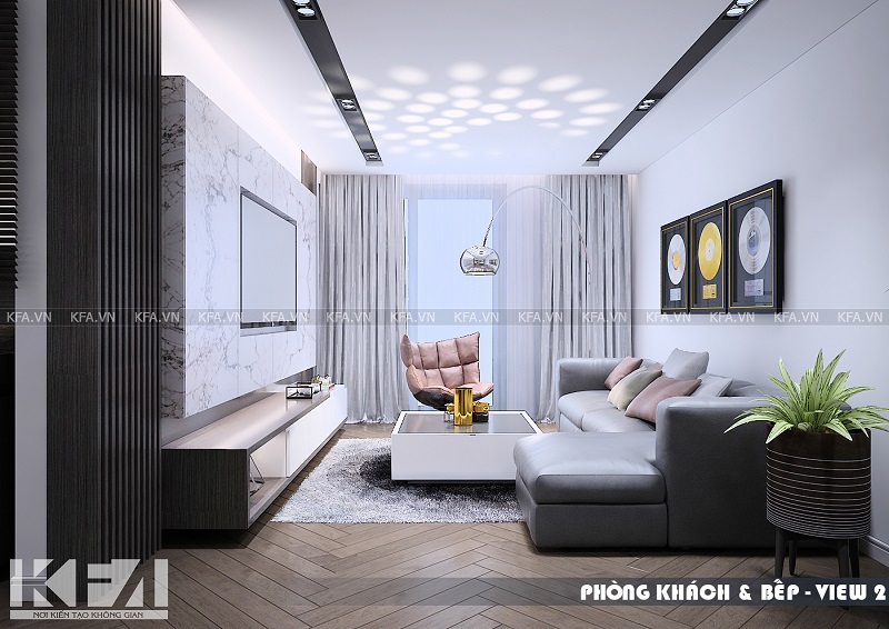 hiếc ghế xoay tựa lưng màu hồng sẽ là nơi lý tưởng để gia chủ đọc sách ngay dưới cửa sổ.