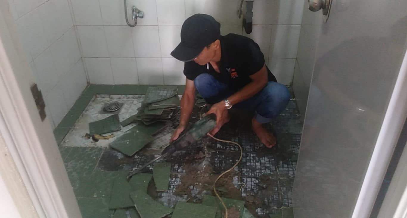 Chống thấm nhà tắm 1