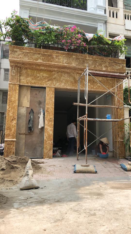 Chọn đá ốp mặt tiền hợp mệnh
