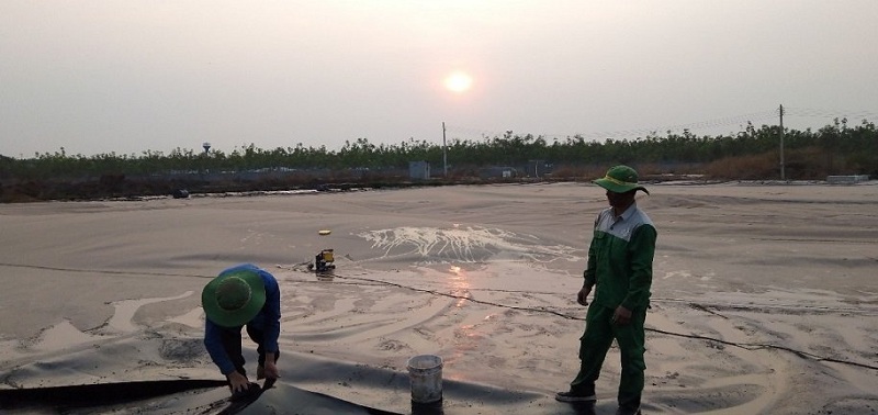 Hầm biogas phủ bạt nhựa hdpe