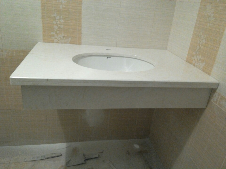 Mẫu chậu rửa mặt bàn đá