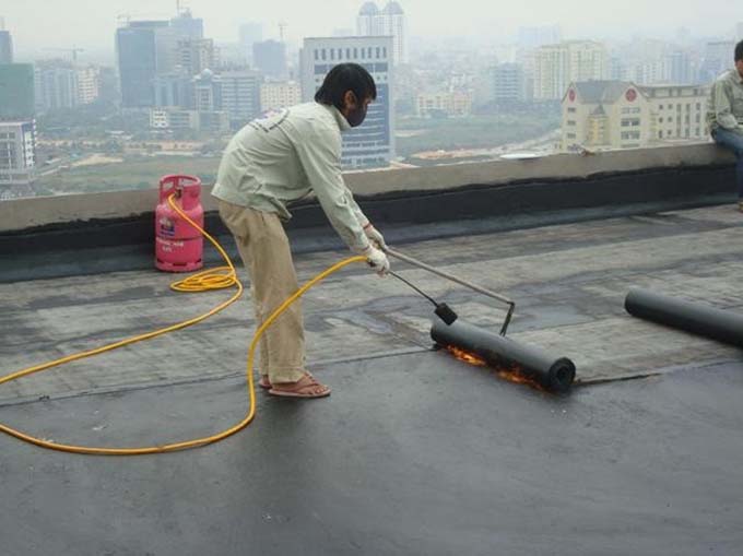 quy trình chống thấm bằng màng khò  hình 2
