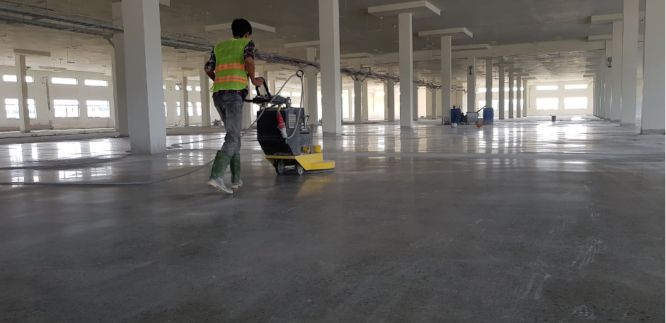 chuẩn bị bề mặt trước khi sơn Epoxy hình 2