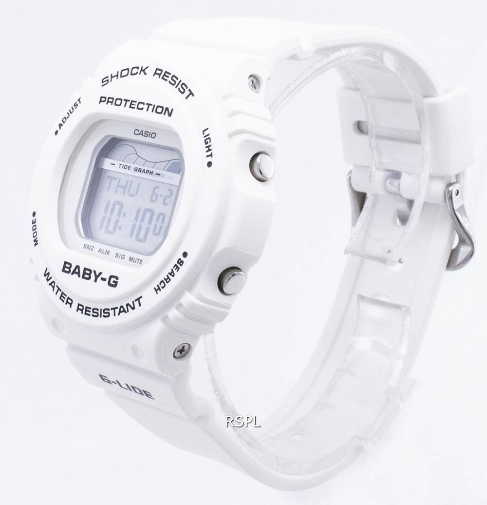 Màu trắng tối giản của đồng hồ Casio nữ BLX-570-7