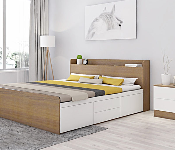 Thiết kế phòng ngủ đẹp đơn giản 9m2 phong cách hiện đại