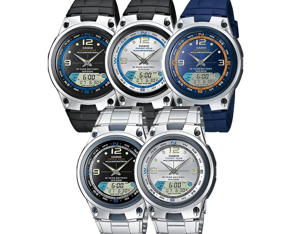 Các mẫu đồng hồ Casio kim và số AW-82