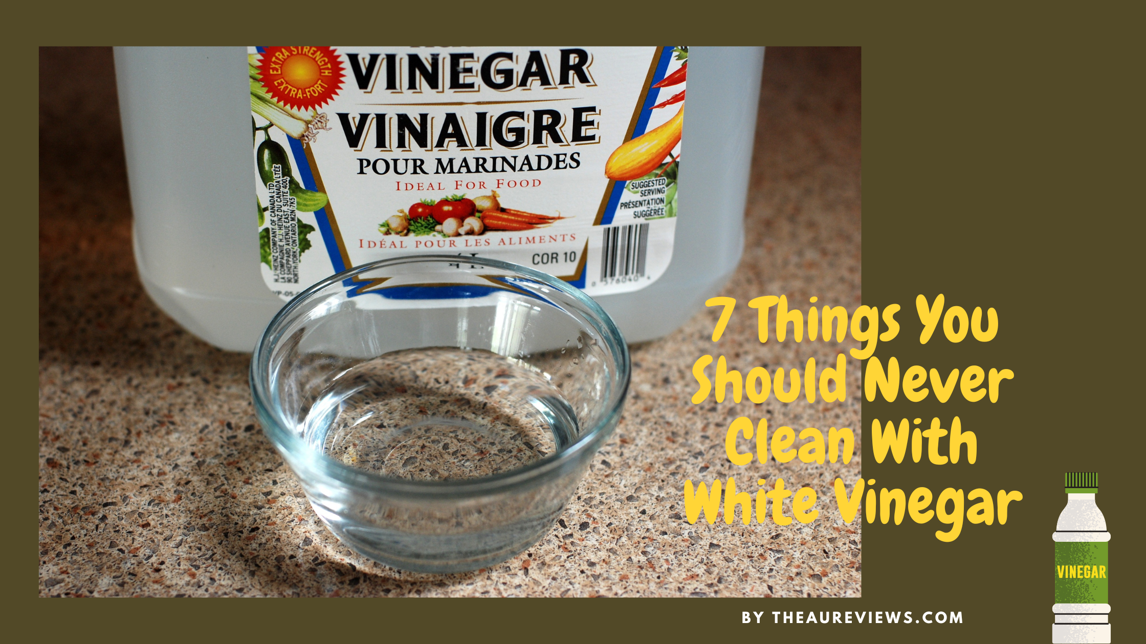 7 Things You Should Never Clean With White Vinegar 7 Things You Should Never Clean With White Vinegar