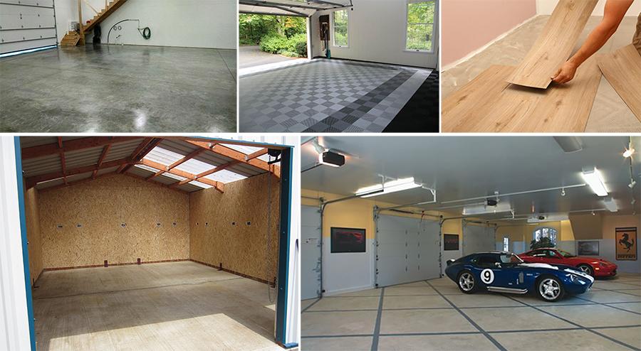 Types Garage Flooring: Garage Flooring Ideas Types Garage Flooring: Garage Flooring Ideas