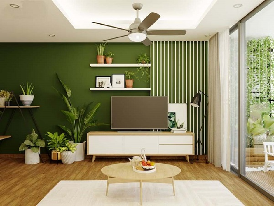 Màu sơn hòa hợp với nhiều cây cối tạo cảm giác gần gũi với thiên nhiên