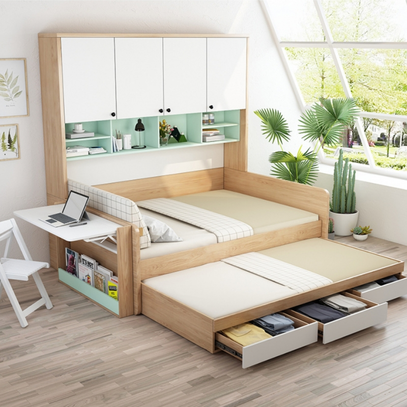 Giường thông minh là sản phẩm nội thất tích hợp nhiều tính năng tiện dụng