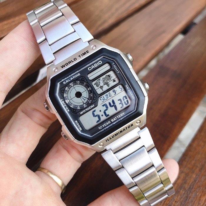 Casio - Một trong những thương hiệu đồng hồ được yêu thích nhất.