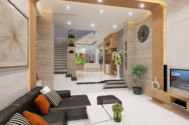 Việc kết hợp những gam màu tương phản giúp tạo ra một màu nền đẹp