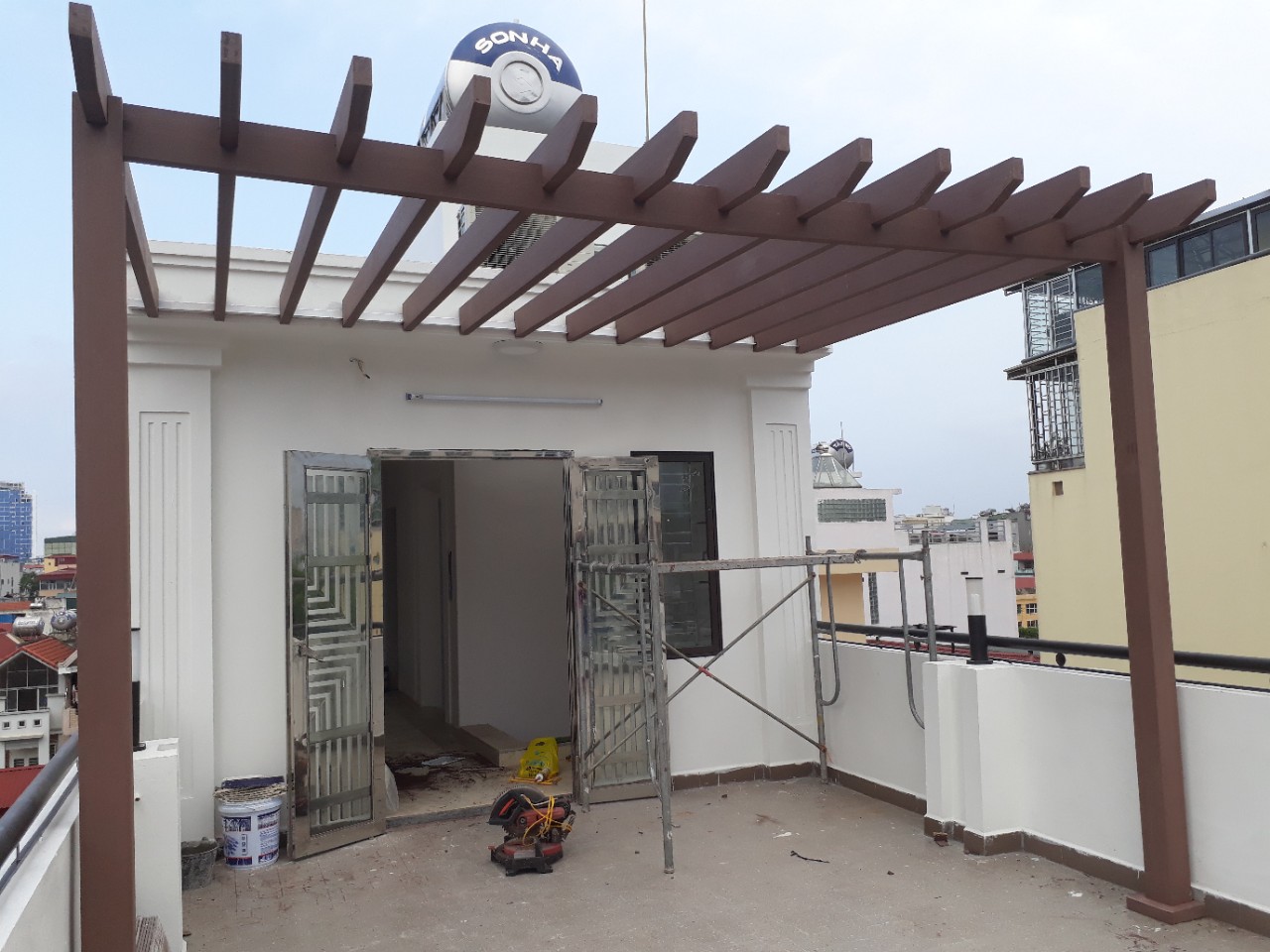 Điểm nổi bật của giàn hoa ngoài trời