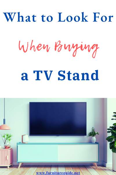 TV Stands Buying Guide