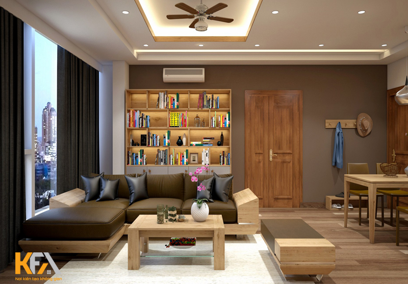 Gỗ chính là vật liệu ứng dụng trong thiết kế nội thất không bao giờ lỗi thời