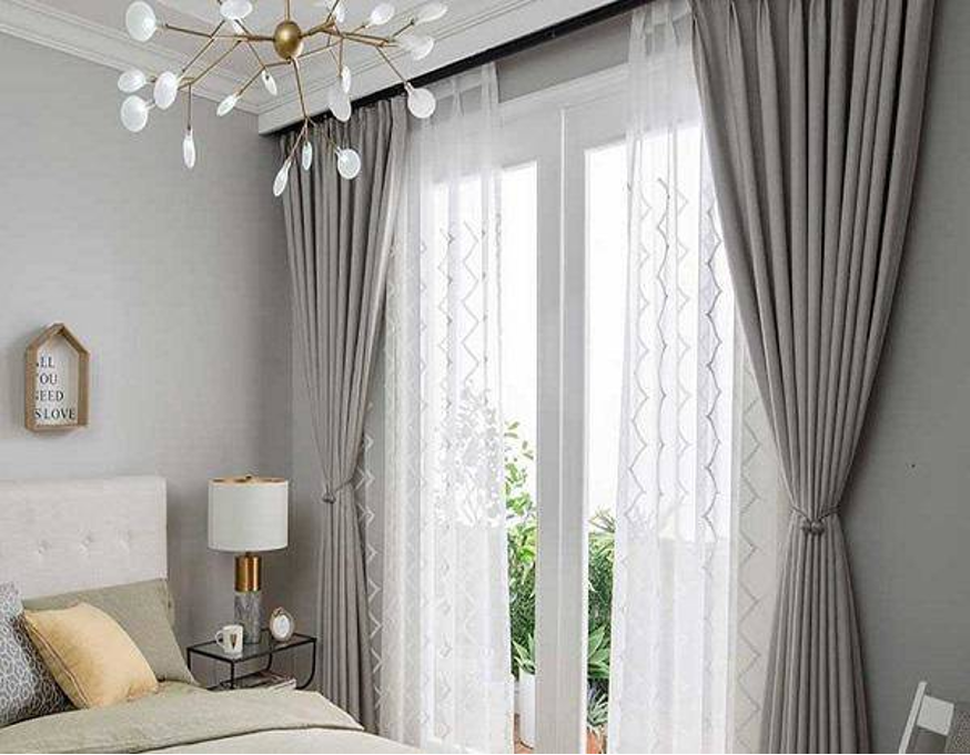 Rèm cửa giúp không gian sang trọng hơn