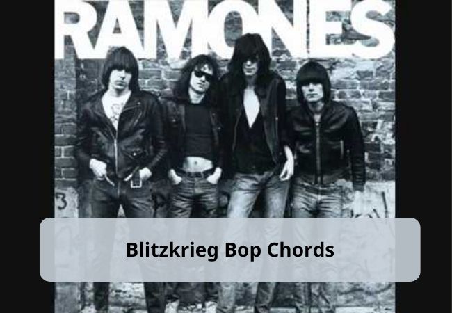 Blitzkrieg Bop Chords Guitar Lesson + Tutorial + TABS Blitzkrieg Bop Chords Guitar Lesson + Tutorial + TABS