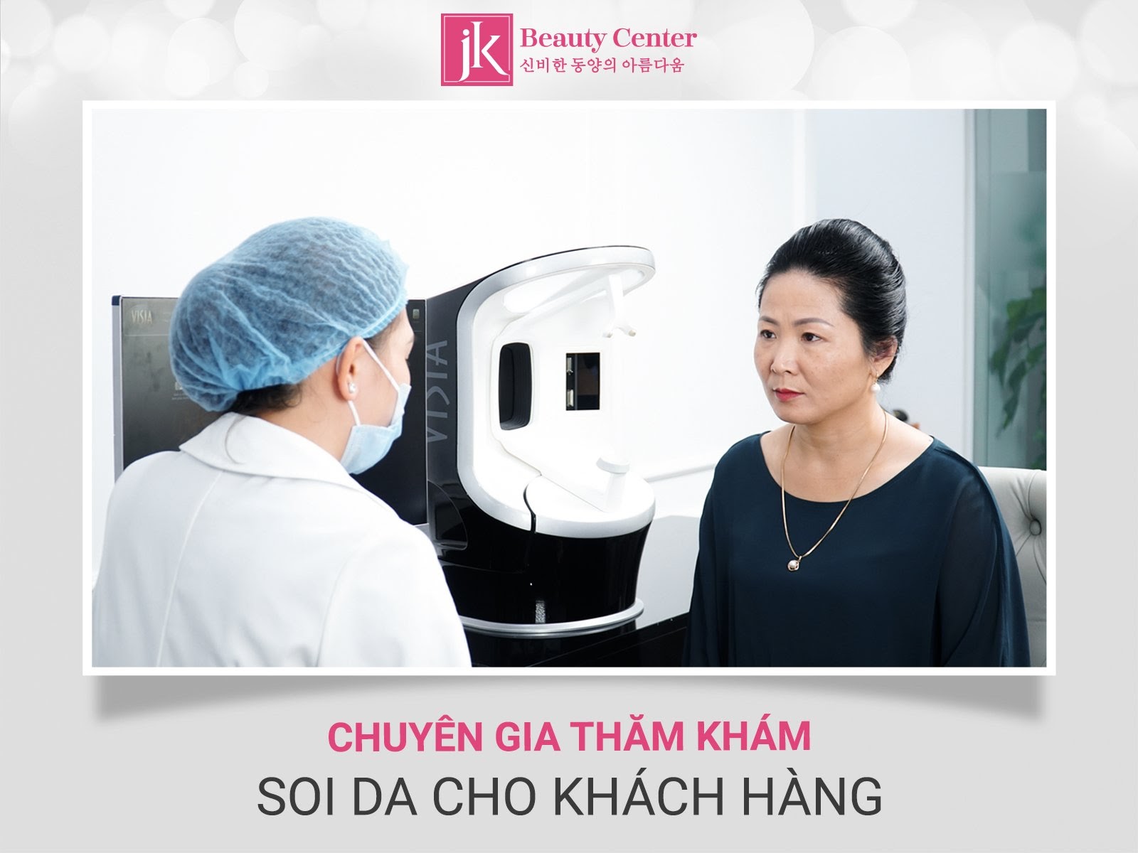 Khám lâm sàng trước khi thực hiện dịch vụ tại phòng khám chuyên khoa JK Việt Nam