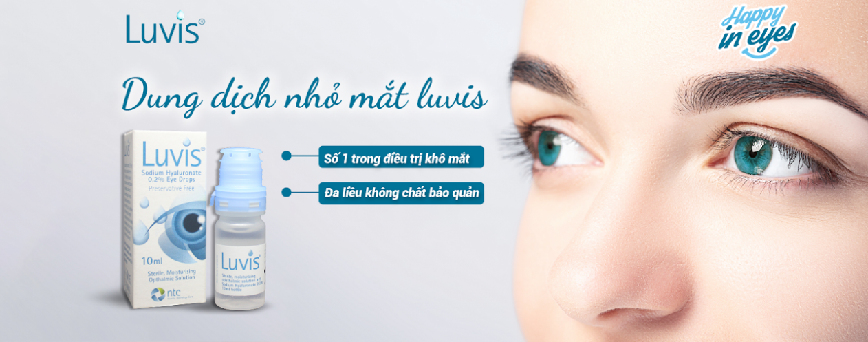 Dung dịch nhỏ mắt Luvis