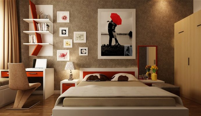 Thiết kế phòng ngủ nhỏ 10m2 đơn giản nhưng vô cùng sang trọng, tiện nghi