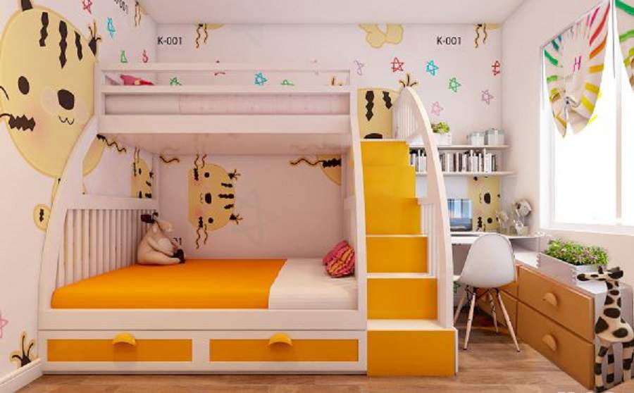 Có nên lựa chọn giường tầng cho bé gái sử dụng không?