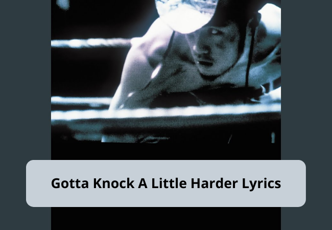 Seatbelts by Gotta Knock A Little Harder Lyrics Seatbelts by Gotta Knock A Little Harder Lyrics