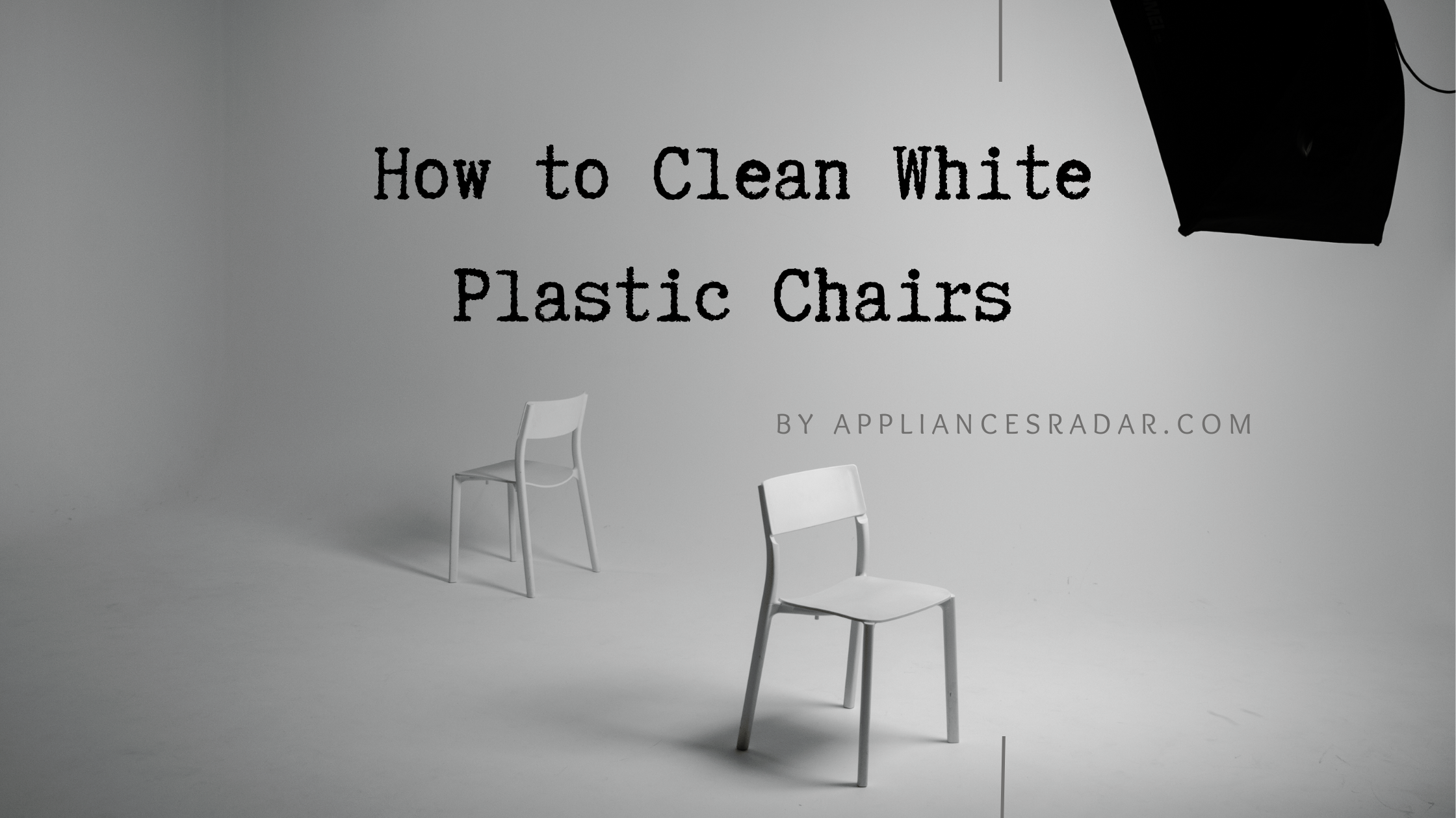 How to Clean White Plastic Chairs How to Clean White Plastic Chairs