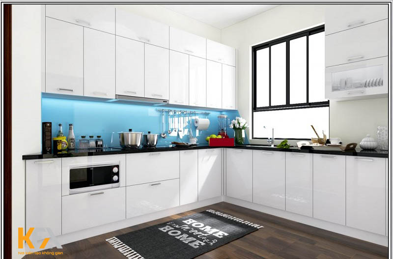 Thi công nội thất phòng bếp đẹp tại Hà Thành