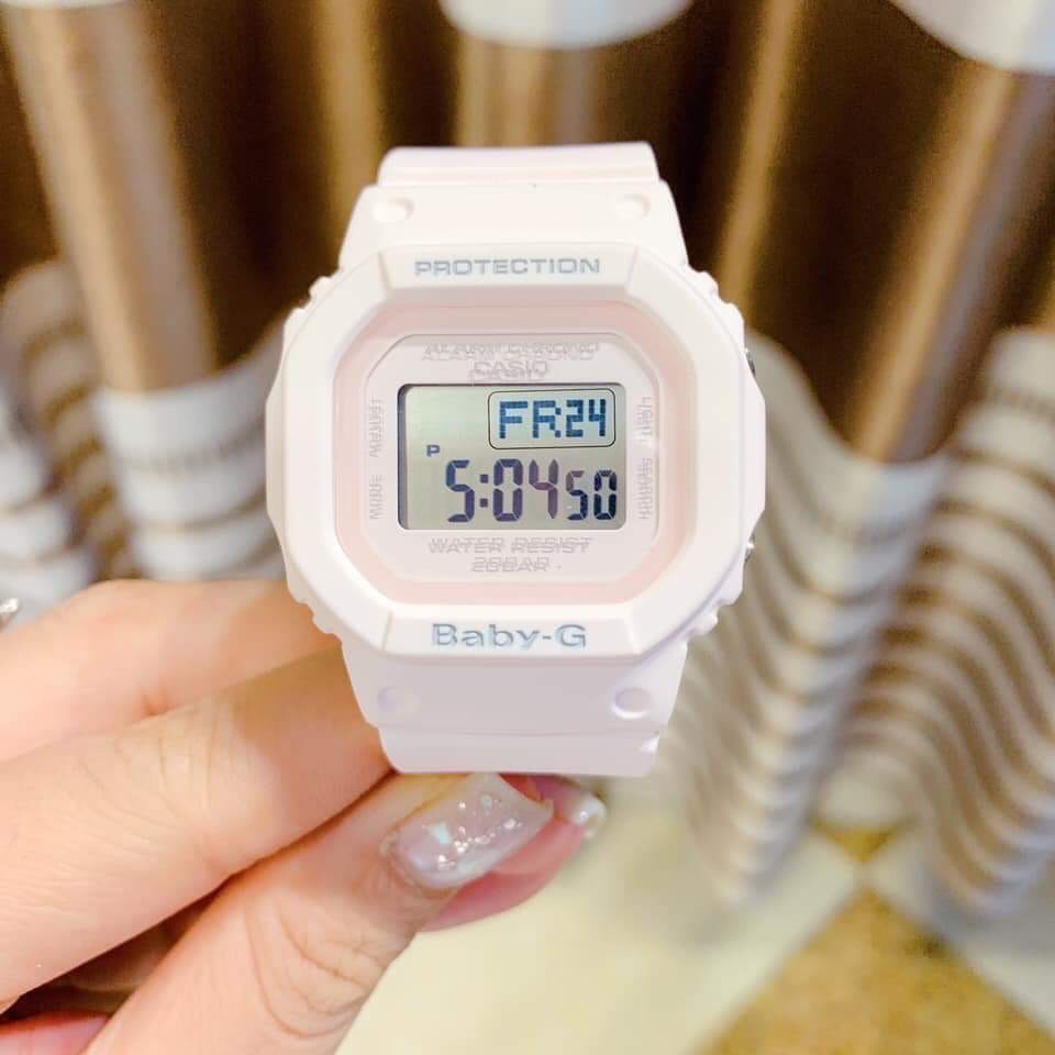 đồng hồ Baby-G BGD-560-4DR lại có tông hồng pastel