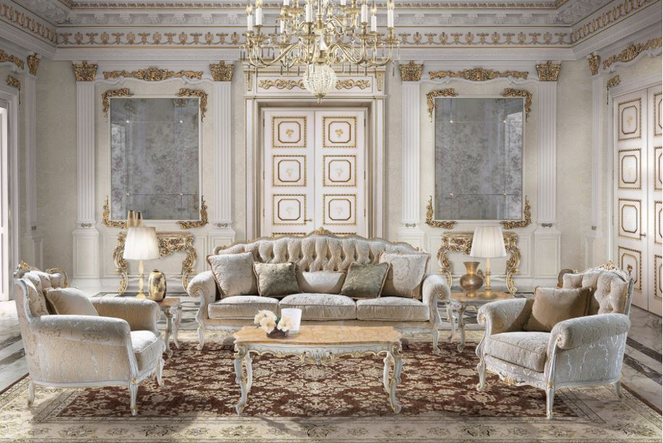Baroque là phong cách thiết kế được ưa chuộng tại các quốc gia châu Âu
