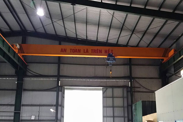 Cầu trục dầm đơn 5 tấn đáp ứng được những công việc gì?